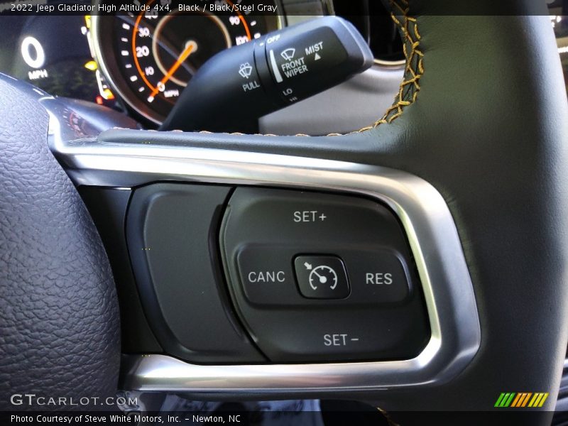 Black / Black/Steel Gray 2022 Jeep Gladiator High Altitude 4x4