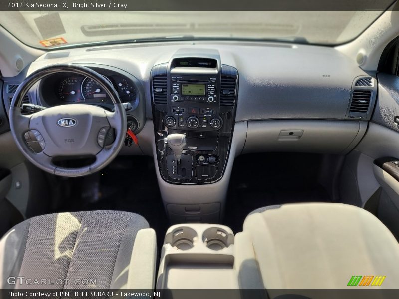 Bright Silver / Gray 2012 Kia Sedona EX