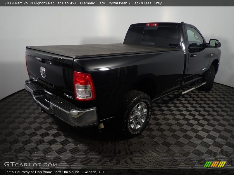 Diamond Black Crystal Pearl / Black/Diesel Gray 2019 Ram 2500 Bighorn Regular Cab 4x4