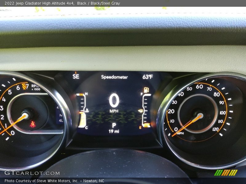Black / Black/Steel Gray 2022 Jeep Gladiator High Altitude 4x4