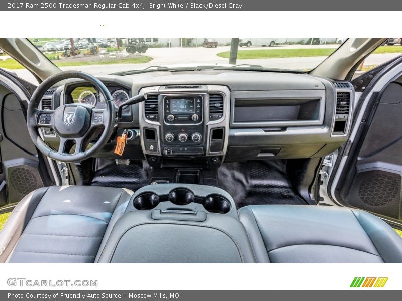  2017 2500 Tradesman Regular Cab 4x4 Black/Diesel Gray Interior