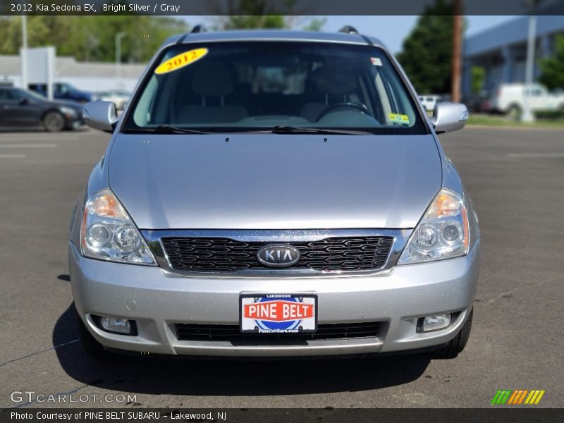 Bright Silver / Gray 2012 Kia Sedona EX