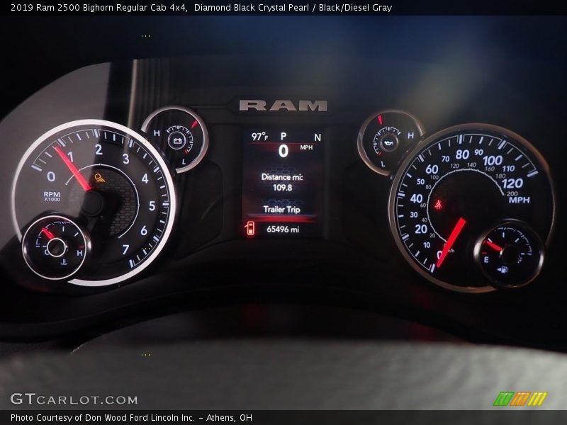  2019 2500 Bighorn Regular Cab 4x4 Bighorn Regular Cab 4x4 Gauges