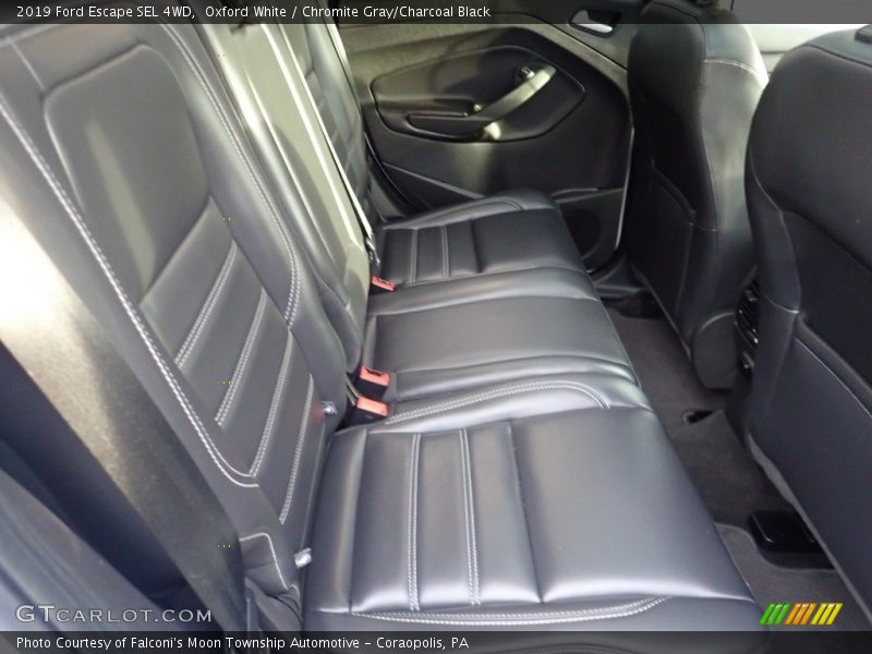 Oxford White / Chromite Gray/Charcoal Black 2019 Ford Escape SEL 4WD