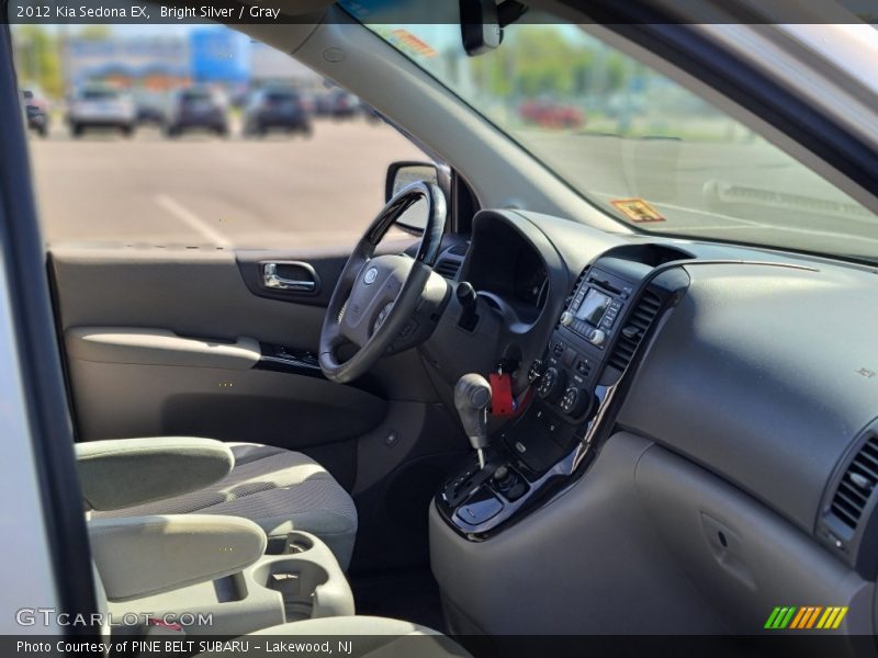 Bright Silver / Gray 2012 Kia Sedona EX