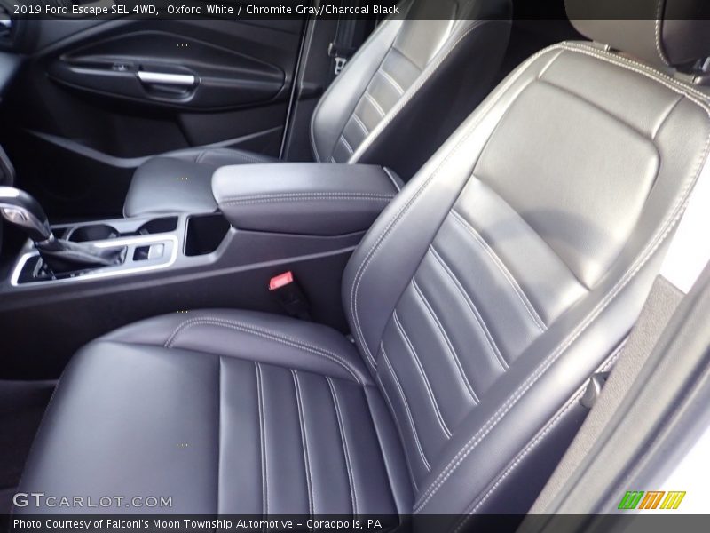 Oxford White / Chromite Gray/Charcoal Black 2019 Ford Escape SEL 4WD