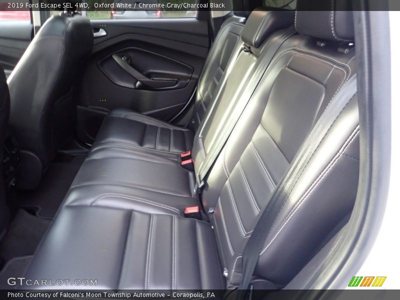 Oxford White / Chromite Gray/Charcoal Black 2019 Ford Escape SEL 4WD