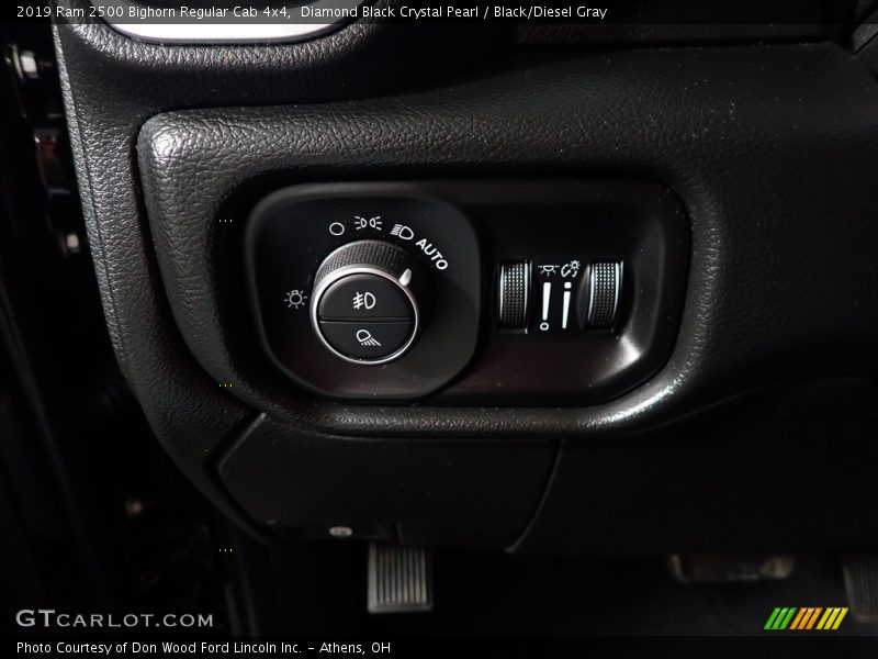 Controls of 2019 2500 Bighorn Regular Cab 4x4