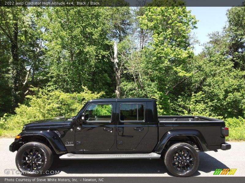 Black / Black 2022 Jeep Gladiator High Altitude 4x4
