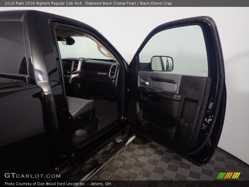 Diamond Black Crystal Pearl / Black/Diesel Gray 2019 Ram 2500 Bighorn Regular Cab 4x4