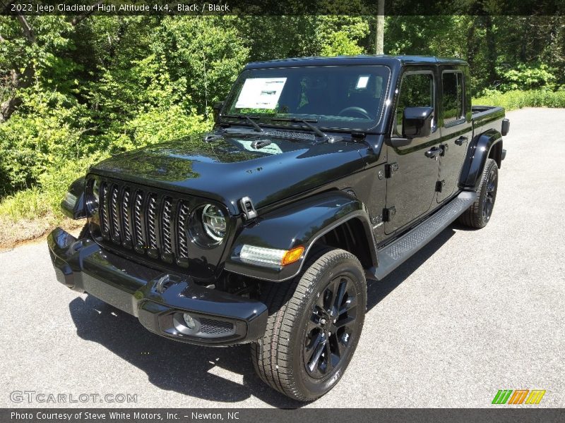 Black / Black 2022 Jeep Gladiator High Altitude 4x4
