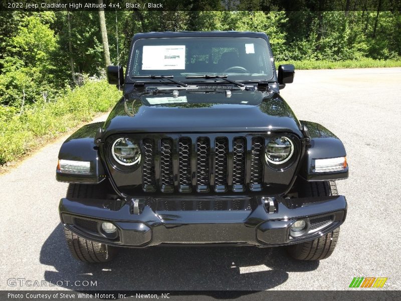Black / Black 2022 Jeep Gladiator High Altitude 4x4
