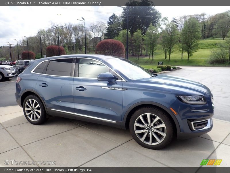 Blue Diamond / Ebony 2019 Lincoln Nautilus Select AWD