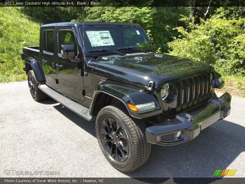 Black / Black 2022 Jeep Gladiator High Altitude 4x4