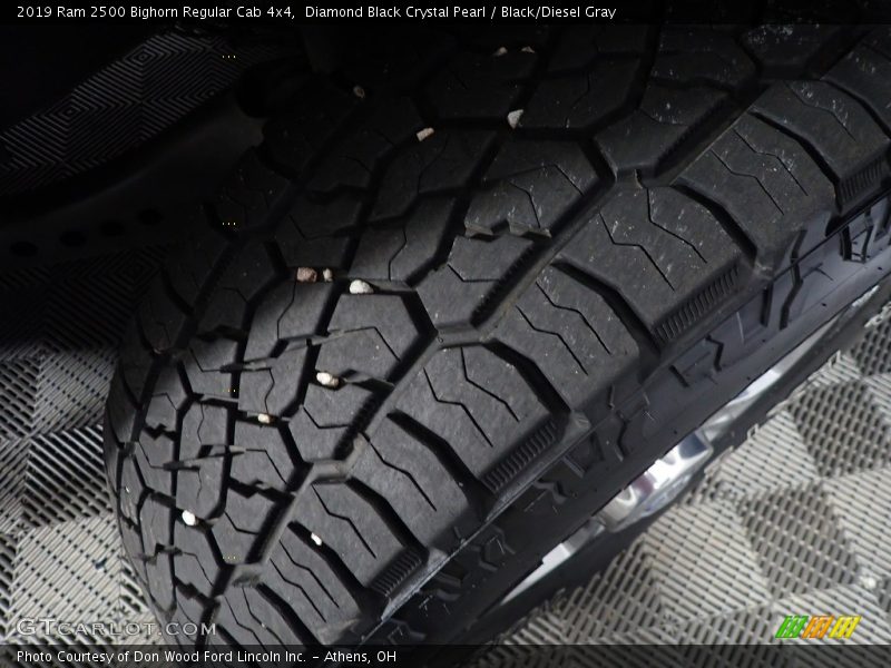 Diamond Black Crystal Pearl / Black/Diesel Gray 2019 Ram 2500 Bighorn Regular Cab 4x4