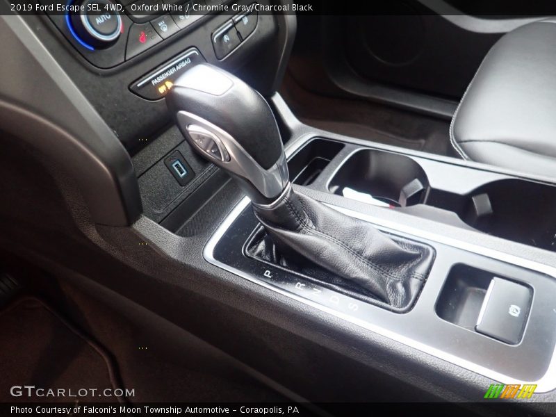 Oxford White / Chromite Gray/Charcoal Black 2019 Ford Escape SEL 4WD