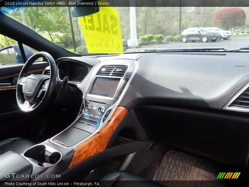 Blue Diamond / Ebony 2019 Lincoln Nautilus Select AWD