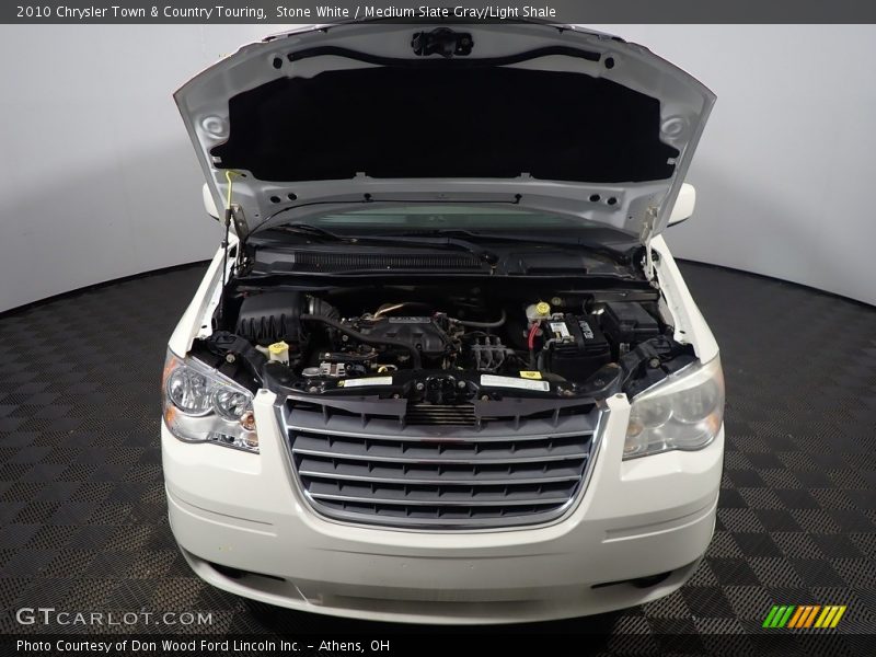 Stone White / Medium Slate Gray/Light Shale 2010 Chrysler Town & Country Touring