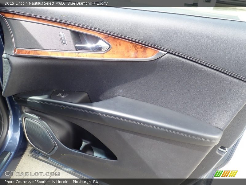 Blue Diamond / Ebony 2019 Lincoln Nautilus Select AWD