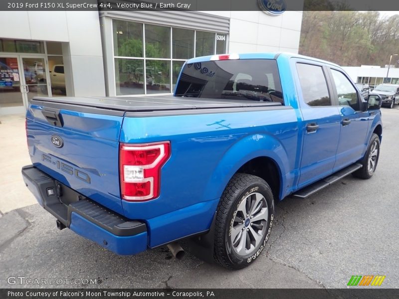 Velocity Blue / Earth Gray 2019 Ford F150 XL SuperCrew 4x4