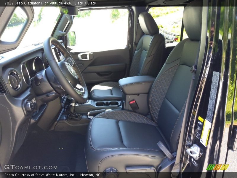 Black / Black 2022 Jeep Gladiator High Altitude 4x4