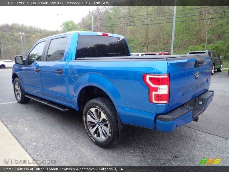 Velocity Blue / Earth Gray 2019 Ford F150 XL SuperCrew 4x4