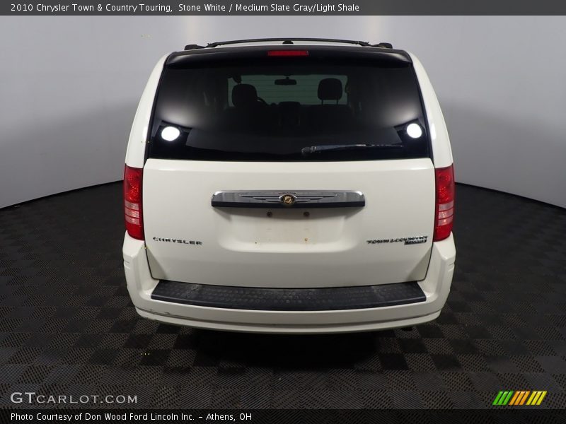 Stone White / Medium Slate Gray/Light Shale 2010 Chrysler Town & Country Touring