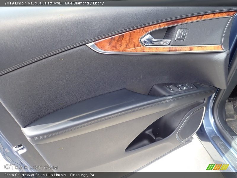 Blue Diamond / Ebony 2019 Lincoln Nautilus Select AWD