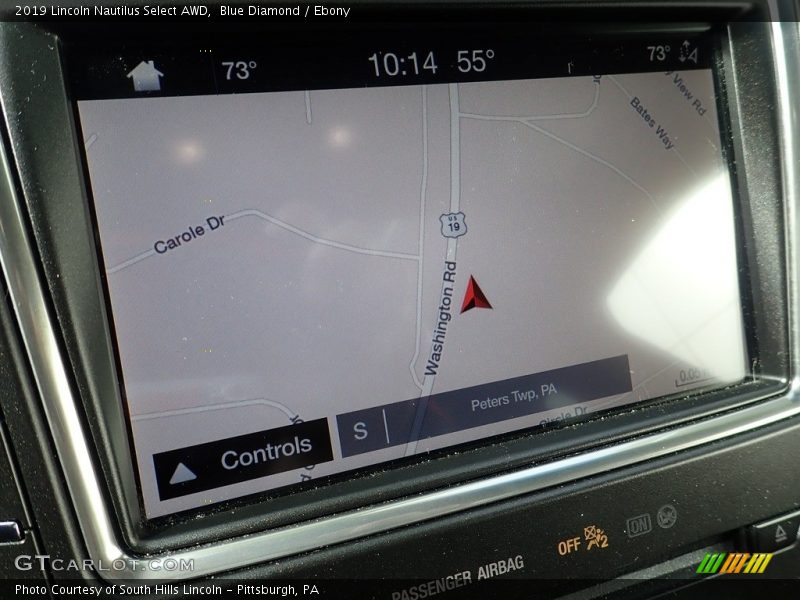 Blue Diamond / Ebony 2019 Lincoln Nautilus Select AWD
