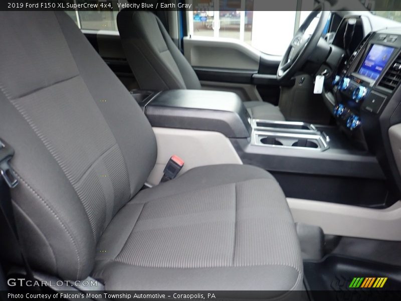 Velocity Blue / Earth Gray 2019 Ford F150 XL SuperCrew 4x4
