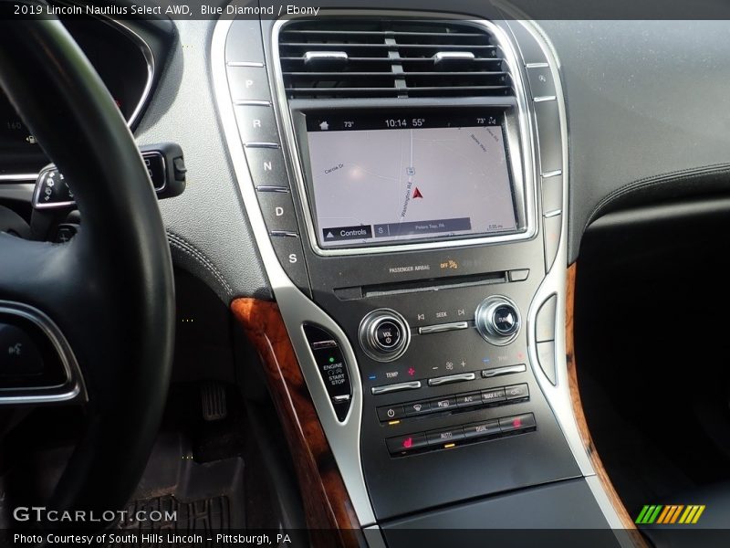 Blue Diamond / Ebony 2019 Lincoln Nautilus Select AWD