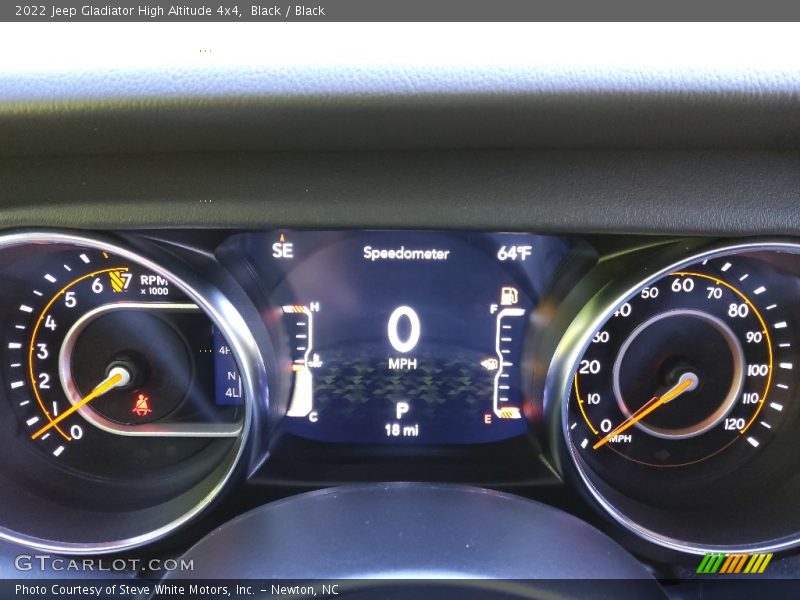 Black / Black 2022 Jeep Gladiator High Altitude 4x4
