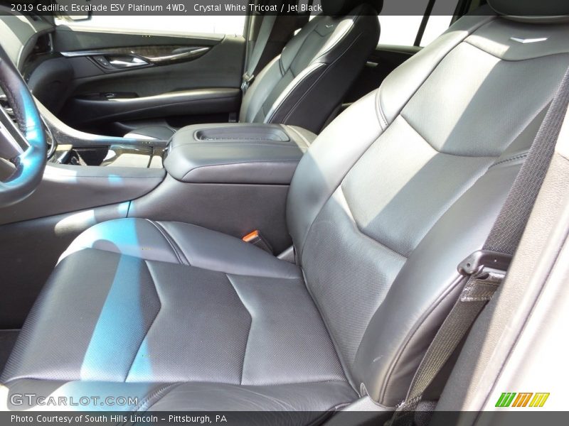 Front Seat of 2019 Escalade ESV Platinum 4WD