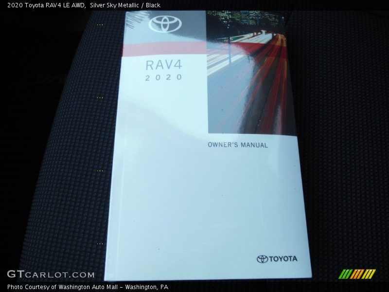 Silver Sky Metallic / Black 2020 Toyota RAV4 LE AWD