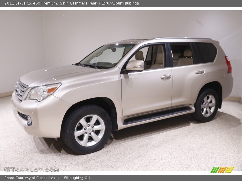 Satin Cashmere Pearl / Ecru/Auburn Bubinga 2011 Lexus GX 460 Premium