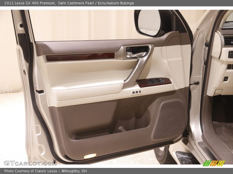 Satin Cashmere Pearl / Ecru/Auburn Bubinga 2011 Lexus GX 460 Premium