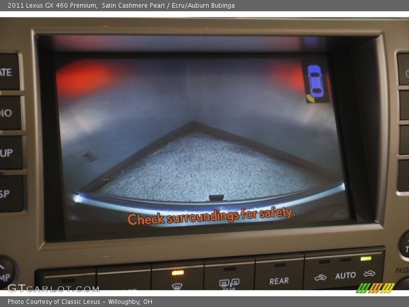 Satin Cashmere Pearl / Ecru/Auburn Bubinga 2011 Lexus GX 460 Premium