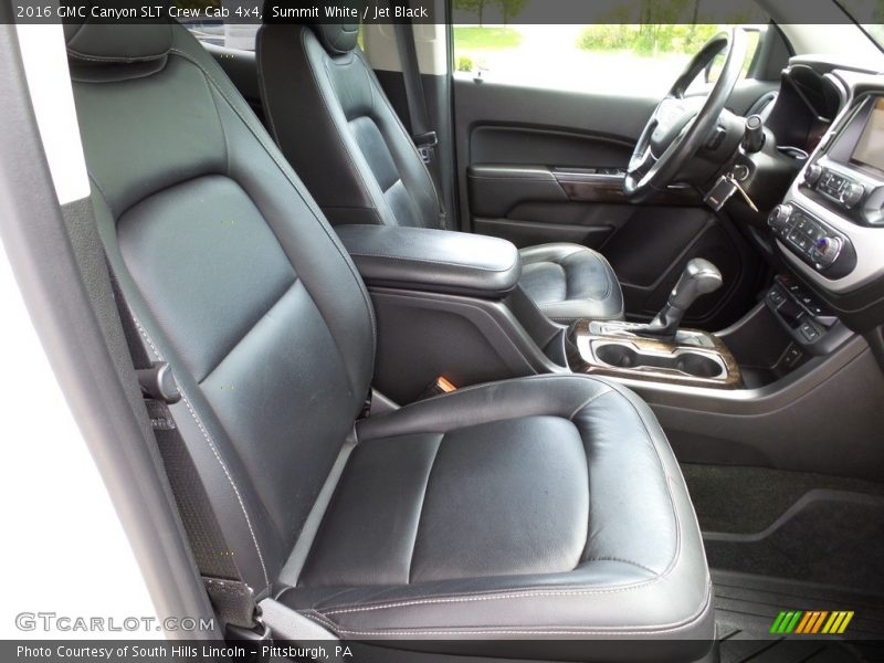 Summit White / Jet Black 2016 GMC Canyon SLT Crew Cab 4x4