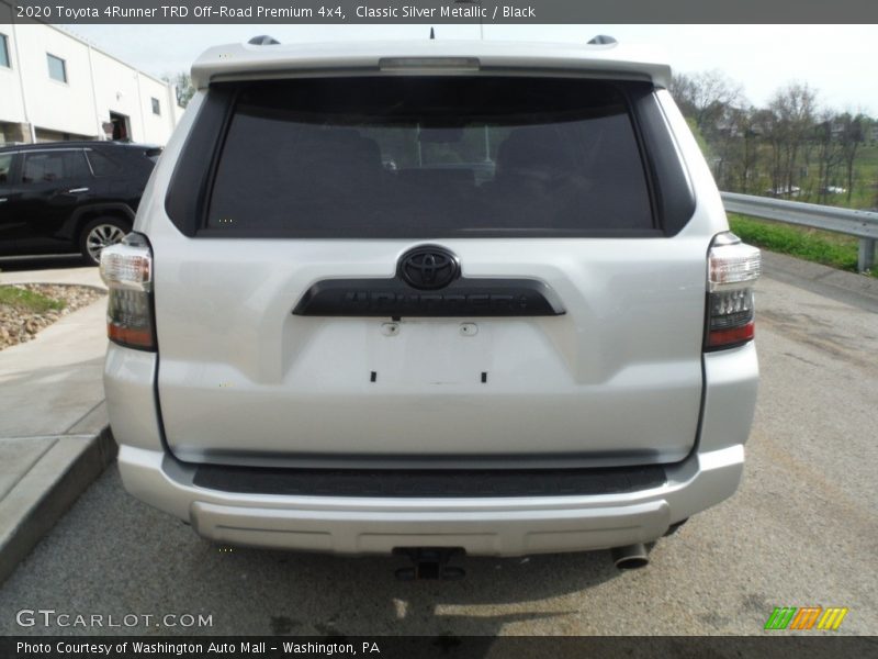 Classic Silver Metallic / Black 2020 Toyota 4Runner TRD Off-Road Premium 4x4