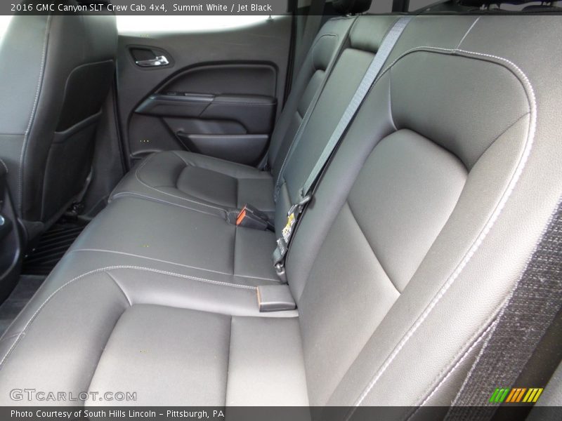 Summit White / Jet Black 2016 GMC Canyon SLT Crew Cab 4x4