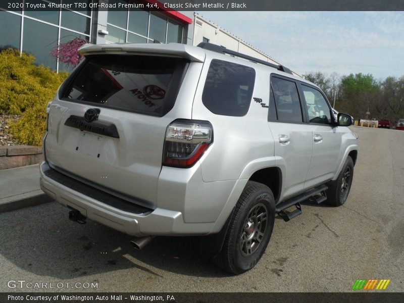Classic Silver Metallic / Black 2020 Toyota 4Runner TRD Off-Road Premium 4x4