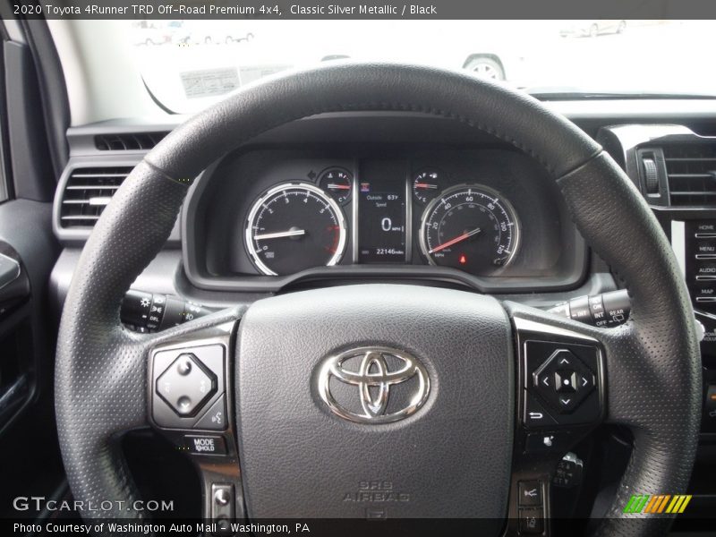 Classic Silver Metallic / Black 2020 Toyota 4Runner TRD Off-Road Premium 4x4