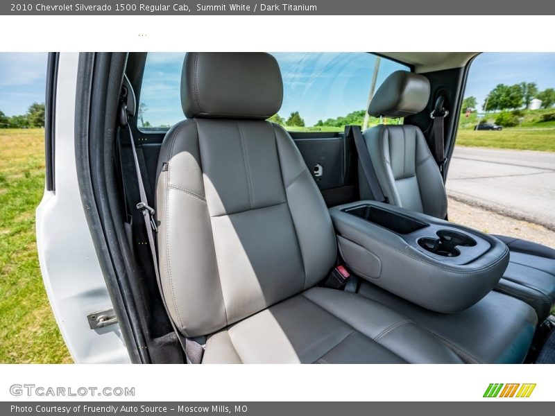 Front Seat of 2010 Silverado 1500 Regular Cab