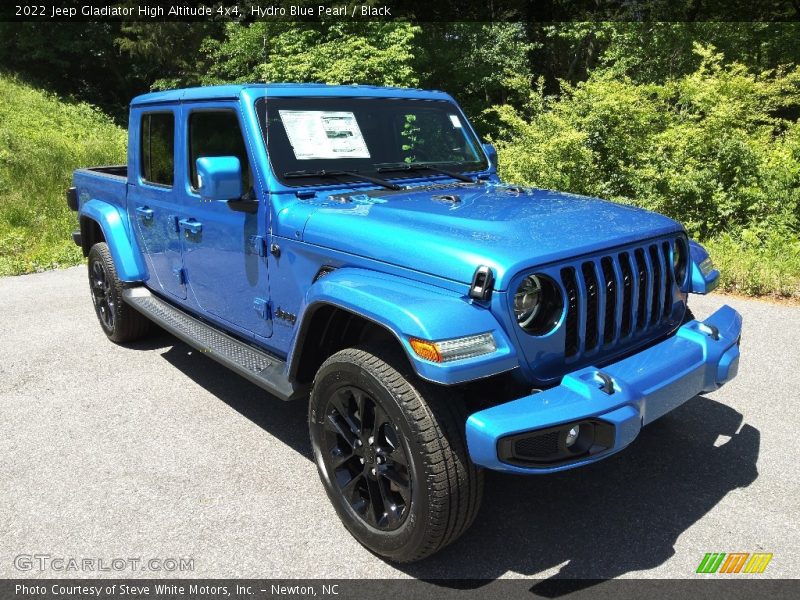 Hydro Blue Pearl / Black 2022 Jeep Gladiator High Altitude 4x4