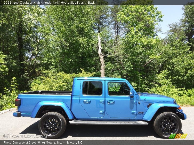 Hydro Blue Pearl / Black 2022 Jeep Gladiator High Altitude 4x4