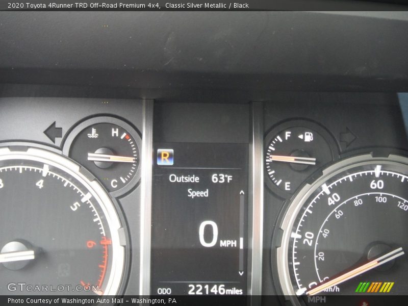 Classic Silver Metallic / Black 2020 Toyota 4Runner TRD Off-Road Premium 4x4