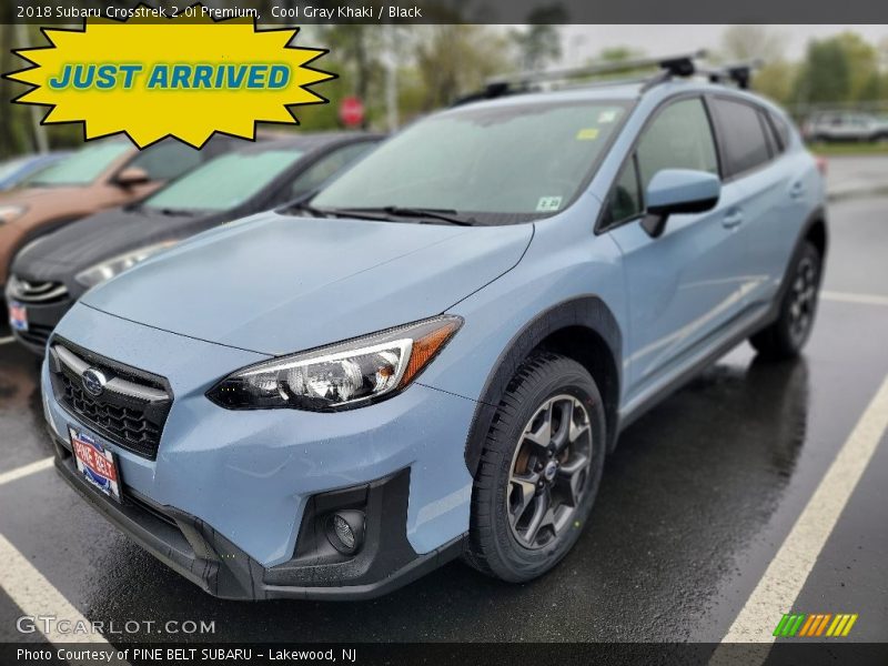 Cool Gray Khaki / Black 2018 Subaru Crosstrek 2.0i Premium