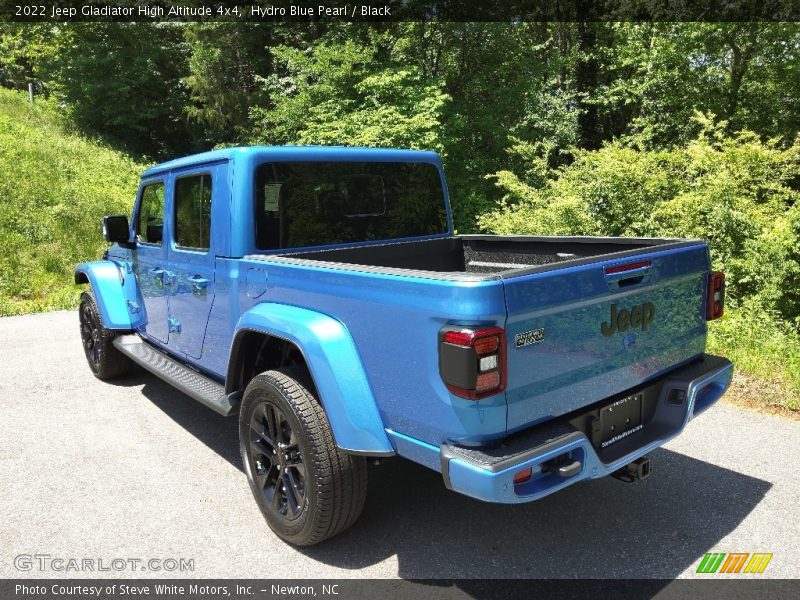 Hydro Blue Pearl / Black 2022 Jeep Gladiator High Altitude 4x4