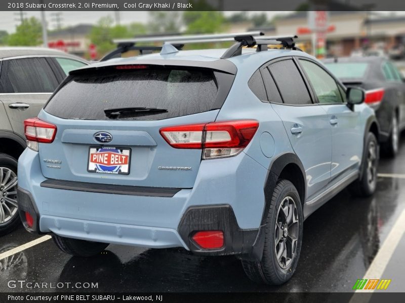 Cool Gray Khaki / Black 2018 Subaru Crosstrek 2.0i Premium