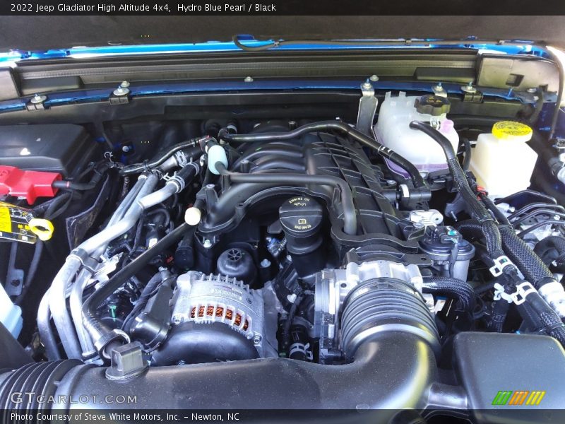 Hydro Blue Pearl / Black 2022 Jeep Gladiator High Altitude 4x4
